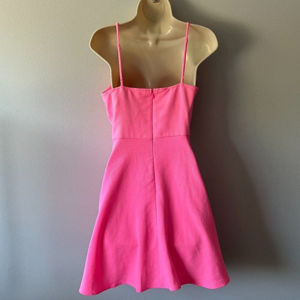 Everly PINK Mini Dress Size S - Picture 2 of 5